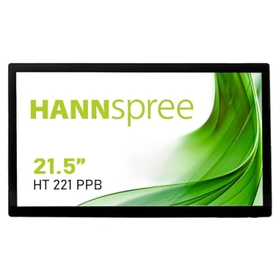 Image de Hannspree HT 221 PPB écran plat de PC 54,6 cm (21.5 ) 1920 x 1080 pixels Full HD LED Écran tactile Noir Neuf