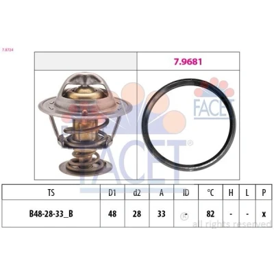 Image de EPS 1.880.724 Thermostat d&#039;eau 82 48 Made in Italy OE Equivalent