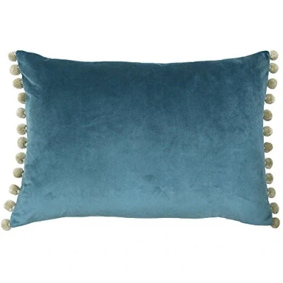 Image de Paoletti Fiesta C/C 35X50 DEB, Polyester, Duck Egg/Natural, 35x50cm
