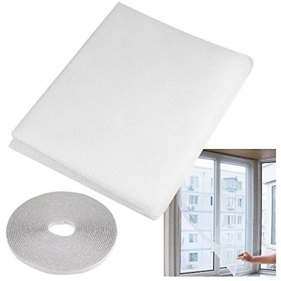 Image de Generic Large Window Screen Mesh Net Insect Fly Bug Mosquito Moth Door Netting White by