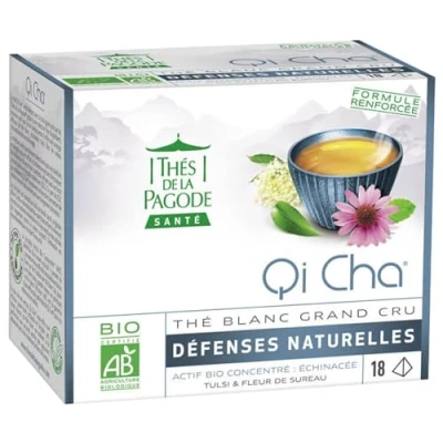 Image de Thés de la Pagode Thé Blanc Qi Cha x18