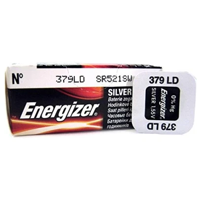 Image de Energizer 379 10 piles (Óxido de argent, Button/coin, 1.55 V, 16 mAh, 5.8 mm)
