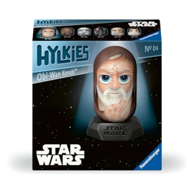 Image de Ravensburger Hylkies : la Nouvelle Gamme Monter soi même. Figurine #04 Obi Wan Kenobi pour Tous Les Fans de Star Wars Construire, Tomber Amoureux, Collectionner, 12001015