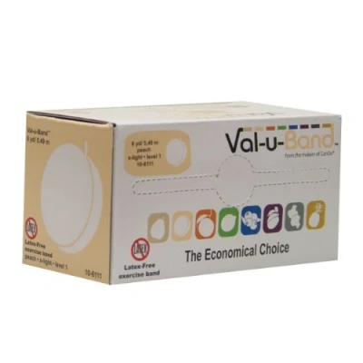Image de CanDo Val u Band Appareil de Musculation la Main Latex Free Peach 5,5 M