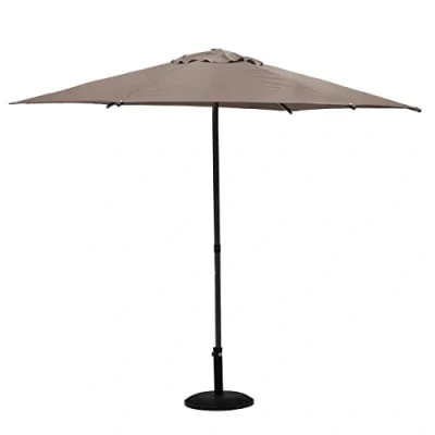 Image de Hespéride Parasol Droit Rond SOYA Taupe