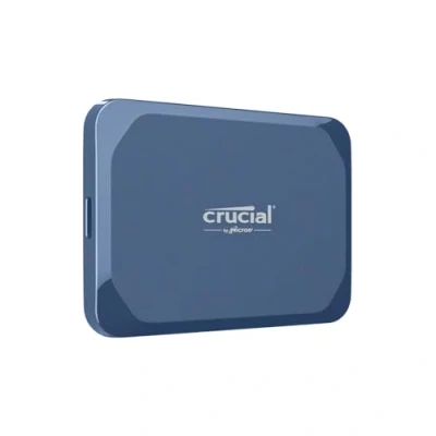 Image de Crucial X10 8To Disque SSD Externe Portable, jusqu’à 2100Mo/s, USB C 3.2 Gen2, Résistance à la poussière et l&#039;eau classée IP65, dur Externe, Bleu Mat CT8000X10SSD9 02