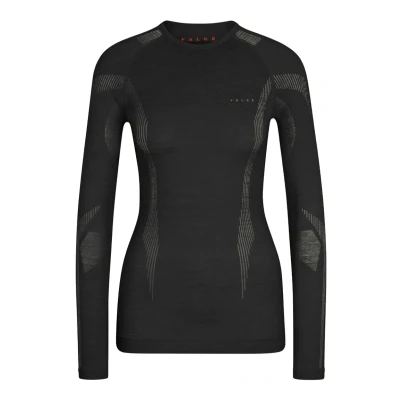 Image de Falke Wooltech Functional Underwear FOR COLD TO VERY Conditions Tshirt à manches longues black, Femme, Taille: Medium, Black