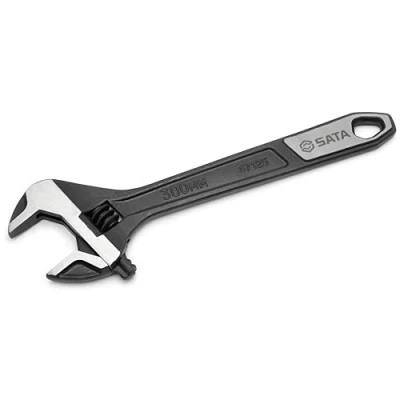 Image de SATA ST47125 Clé à molette extra large avec corps en alliage d&#039;acier forgé et finition chromée phosphate/polie 30,5 cm
