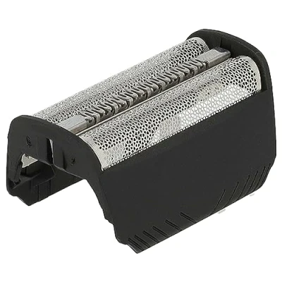 Image de vhbw 1x grille de rasoir double avec cadre compatible Braun 7765, 7783, 7785, 7790, FIX400, SmartControl, Syncro rasoir, noir