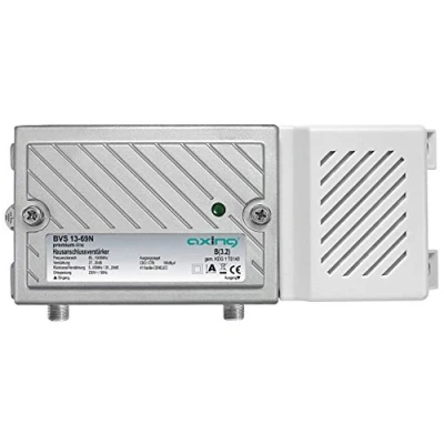 Image de Axing BVS 13 69N Amplificateur de raccordement d&#039;immeuble pour réception TV par câble 30 dBCanal retour actif (5 1006 MHz, 100 dBµV)