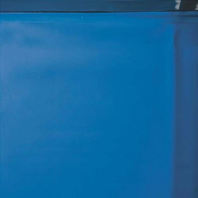 Image de Gre FSPR460 Liner uni Bleu pour piscines Rondes Hors Sol de Dimensions 460 x 120 cm, avec système Overlap