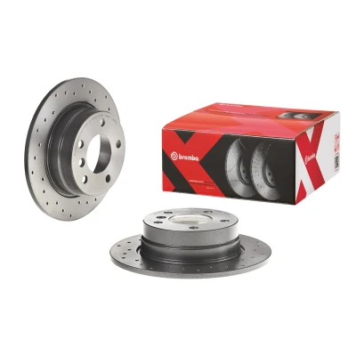 Image de BREMBO XTRA LINE 08.9787.1X Disque de frein 280 10 5 troué, plein revêtu à haute teneur en carbone avec vis/boulons BMW: 1 3 portes, portes