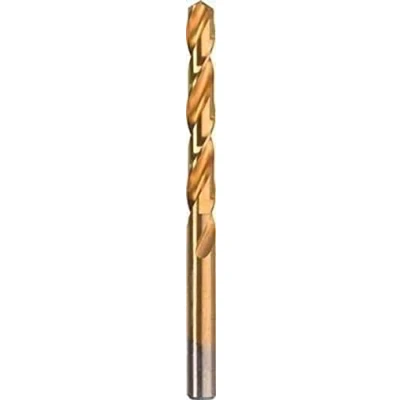 Image de kwb Ø 8 mm métal TiN HSS foret 238680 (de hélicoïdal HSS, sol de précision qualité industrielle, la vitesse coupe élevée, DIN 338, des exercices titane)