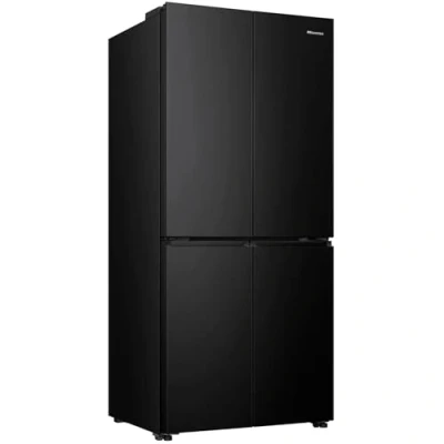 Image de Hisense PureFlat RQ5P470SAFD Réfrigérateur congélateur américain anti gel Noir 79 cm
