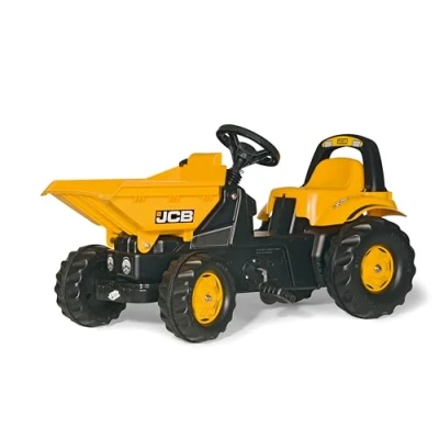 Image de Dumper Trac JCB Série Rolly Kid Jaune Pour Enfant à partir de 3 ans