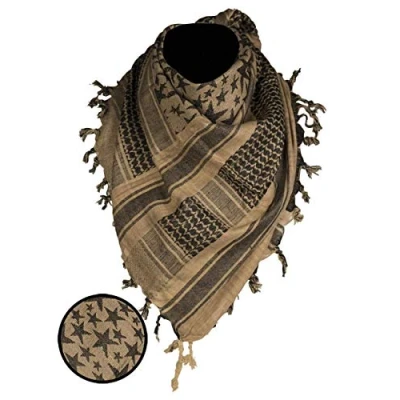Image de Mil Tec Écharpe de Mode 12609405, Coyote/Noir, Taille Unique Homme