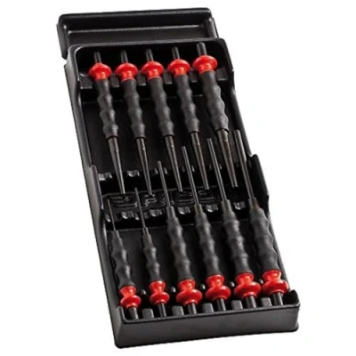 Image de BLACK+DECKER FACOM Module Chasse Goupilles Gainées 11 Pièces MOD.CG Jeux d&#039;Outils de Frappe Pose ou Extraction d&#039;un Élément Bloquant Matériau Robuste et Durable Outillage à Main