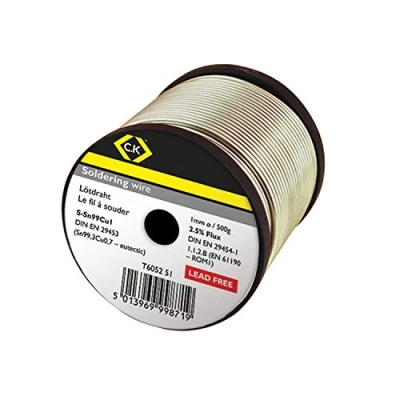 Image de C.K T6052 51 Fil à souder Ø 1 mm Argent
