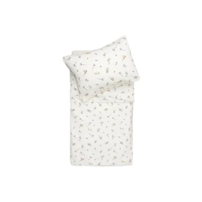 Image de Jollein Parure de lit pour enfant Riverside 100 x 140 cm 100% coton Certifié Oeko Tex bébé avec taie d&#039;oreiller