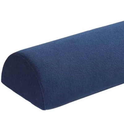 Image de Traversin En Demi lune de Grande Taille Pour Le Cou, Dos, Les Genoux, Jambes, Lombaires, Forme avec Housse Lavable Coussin for Lombaires(12,50x20x13cm/20X8X5in)
