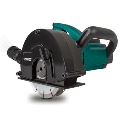 Image de VONROC Rainureuse 1700W 150 MM, 2 Disques Diamant, Saignées 40 MM Beton Professionnelle Poignée Douce, Câble d&#039;Alimentation 3 Mètres Camoufler Câbles Électriques, Conduits d&#039;Eau