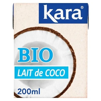 Image de Kara Lait de Coco BIO (Brique) 200 ml
