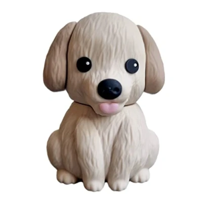 Image de Ulticool Chien Jeune 16 GB USB Chiot Snimal de Compagnie Mignon Flash Pen Drive Go Stockage des Données la Clé Mémoire Beige