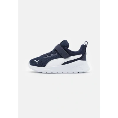 Image de Puma Anzarun LITE AC INF Chaussures de running neutres pour enfants, Taille: 20, Peacoat/white Tissu / matière synthétique