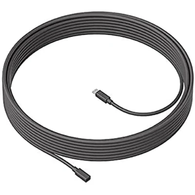 Image de Logitech MeetUp Mic Cable d&#039;extension Rallonge 10m pour Extension Microphones