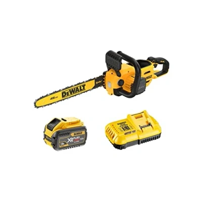 Image de dewalt Tronçonneuse à chaîne sans fil 54 volts 45cm 1 batteries 3.0 ah 54v dcmcs574x1 qw