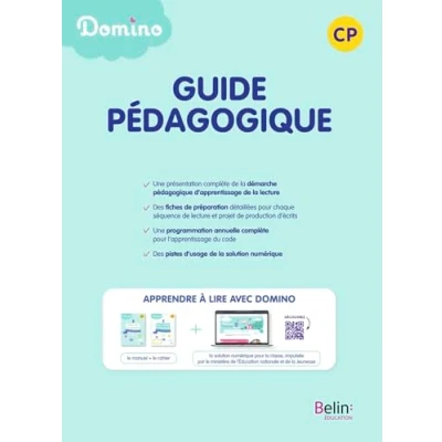 Image de Domino Guide pédagogique Lecture CP Apprendre à lire avec (Broché)