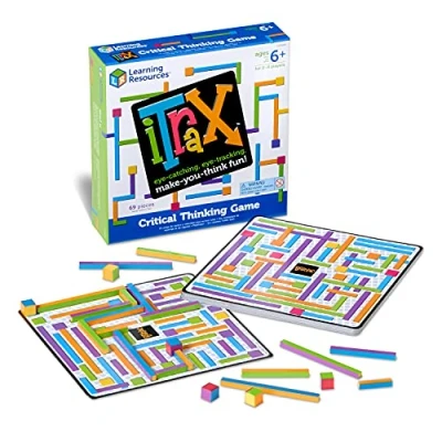 Image de Learning Resources Jeu d&#039;esprit critique iTrax , 4 Joueurs, 21,6 x 5,3