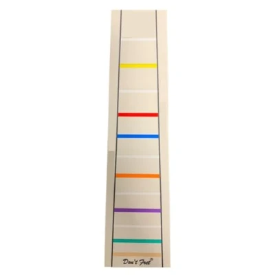 Image de Repères pour touche DON`T FRET 106, 4/4 violon et 35,5 cm viola (14&quot;), avec 12 lignes