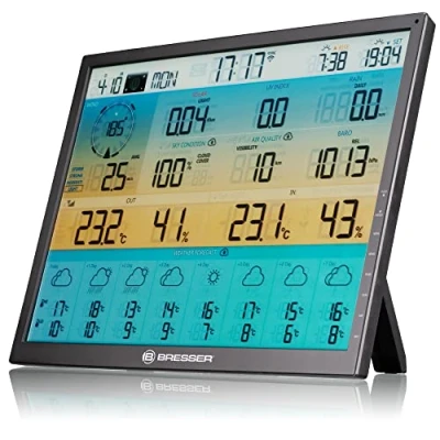 Image de Bresser Station de base supplémentaire/de rechange pour centre météo Wi Fi 7003230 8 jours 4CAST XL avec écran couleur grand angle 48,3 cm