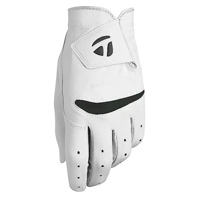 Image de TaylorMade Stratus Soft Gant de Golf pour Hommes, Blanc, L