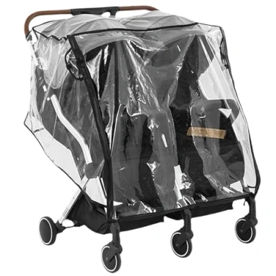 Image de Couvercle de pluie Pram, couverture à double poussette