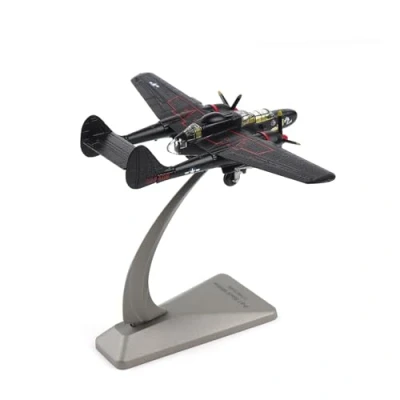 Image de NUOTIE Northrop P 61B Black Widow 1: 144 Kits de modèles d&#039;avion Modèle Chasse la Seconde Guerre Mondiale en métal moulé sous Pression