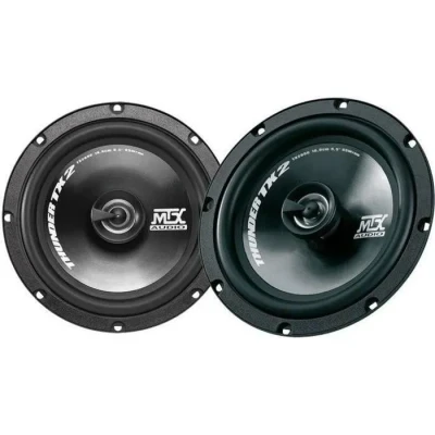 Image de MTX Thunder TX2 265C Ensemble d&#039;enceintes coaxiales, 2 Voies 6,5 &quot;, 260 W, sensibilité 92&#039;5dB, Suspension en Caoutchouc, Noir