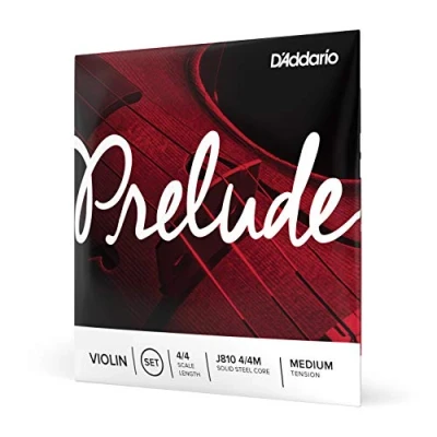 Image de D&#039;Addario Prelude Juego de Cuerdas para Violín Escala 4/4 Tensión Media Cordes Violon Corde