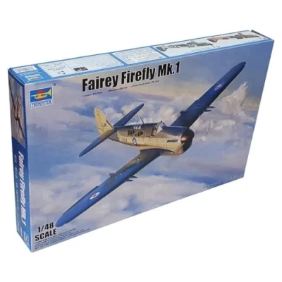 Image de Trumpeter 1/48 Fairey MK.1 Firefly Kit ferroviaire en Plastique, Accessoire, Loisirs, modélisme, 005810, Multicolore