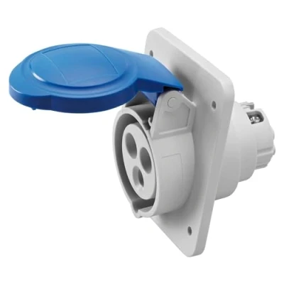 Image de Gewiss HP Base/S inclinée 10O 2 pôles + terre 32 A 230 V 6H IP44