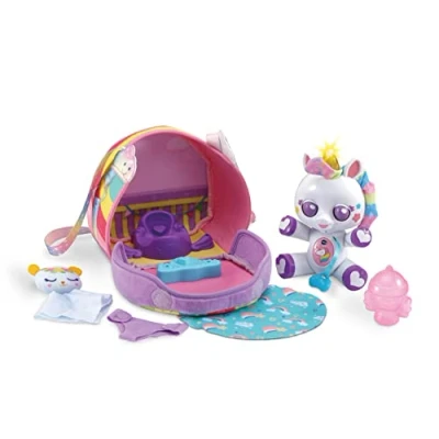 Image de VTech Little Love Emily Licorne avec Sac à Main Jouets, 80 518104, Multicolore, Version Allemande