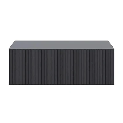 Image de Table de chevet suspendue VELDIO 50 cm noir