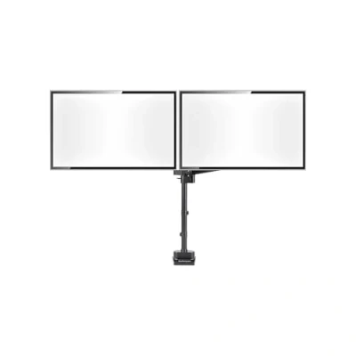Image de StarTech.com Bras pour Double Moniteur, Support Réglable en Hauteur 2 Écrans VESA jusqu&#039;à 32&quot; (8kg), Ressort Mécanique