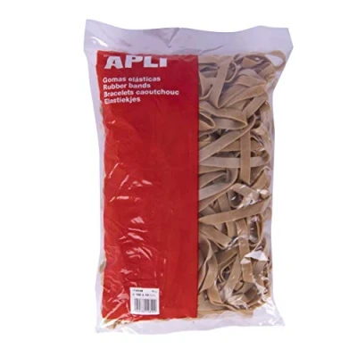 Image de APLI 14899 Élastiques 120 x 10 mm en sac de 1 kg