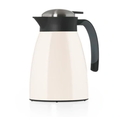 Image de Blumtal thermos 1l cafe isotherme sans BPA avec fermeture Quick Tip café anti fuite pour une isolation de longue durée blanc cassé