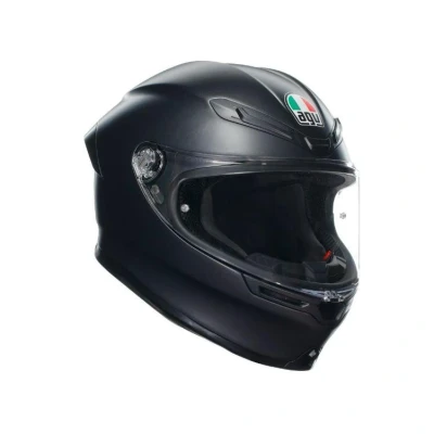 Image de AGV K6 S E2206 MPLK, Casque Moto Intégral, Unisex, Noir Mat,