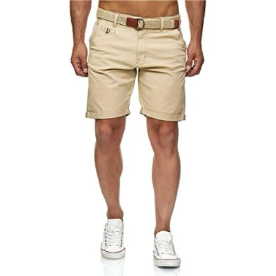Image de Indicode Conor Short en coton, pour homme, Fog, M