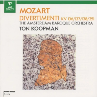 Image de CD KOOPMAN (TONNE) Mozart: Collection Divertimento WPCS11109 Japon Classique