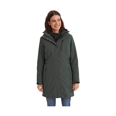 Image de Killtec womens Parka fonctionnelle avec capuche zippée KOW 165 WMN PRK, bordeaux, 42, 37726 000